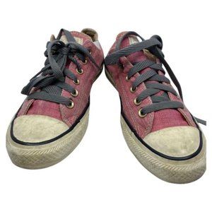CONVERSE Sneakers Pink White Women's Size 7